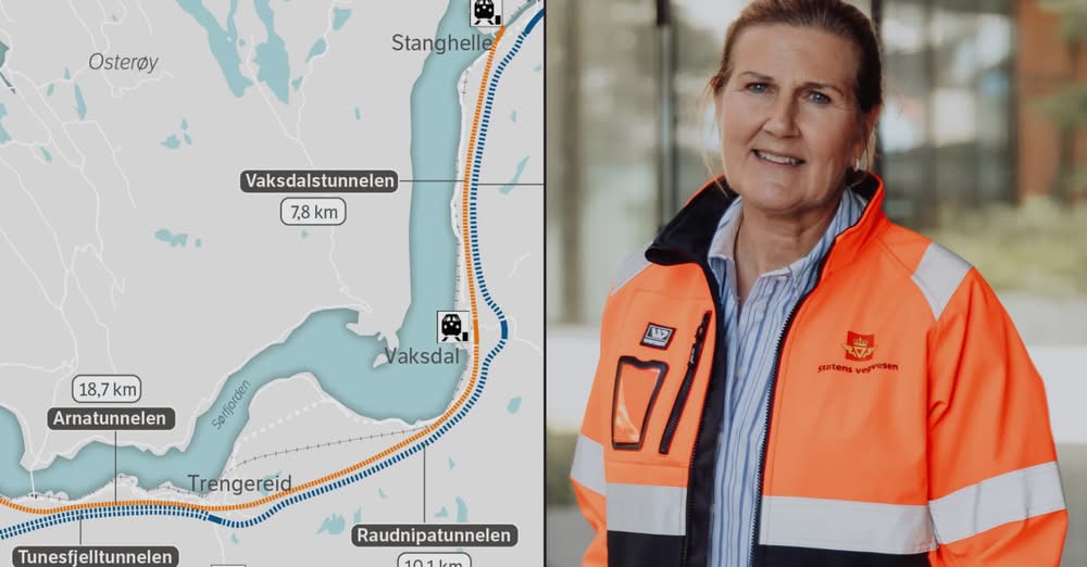 Kartutsnitt og portrett frå IndustryRadar