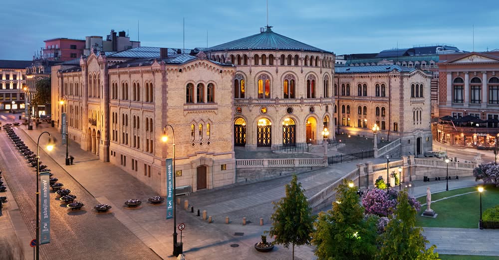 Stortingsbygningen i Oslo